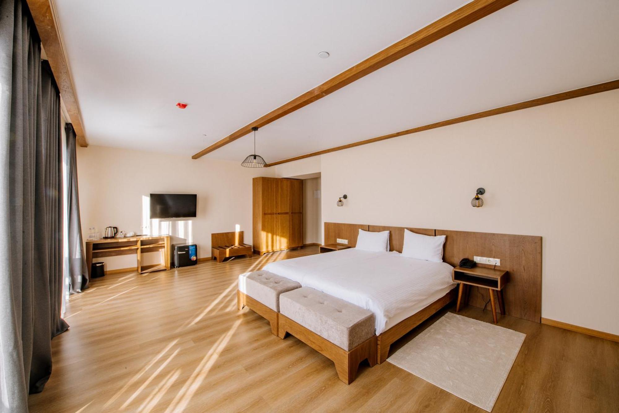 Gudauri Inn Quarto foto A room at the Hotel Waldhaus Flims